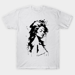 painted woman T-Shirt